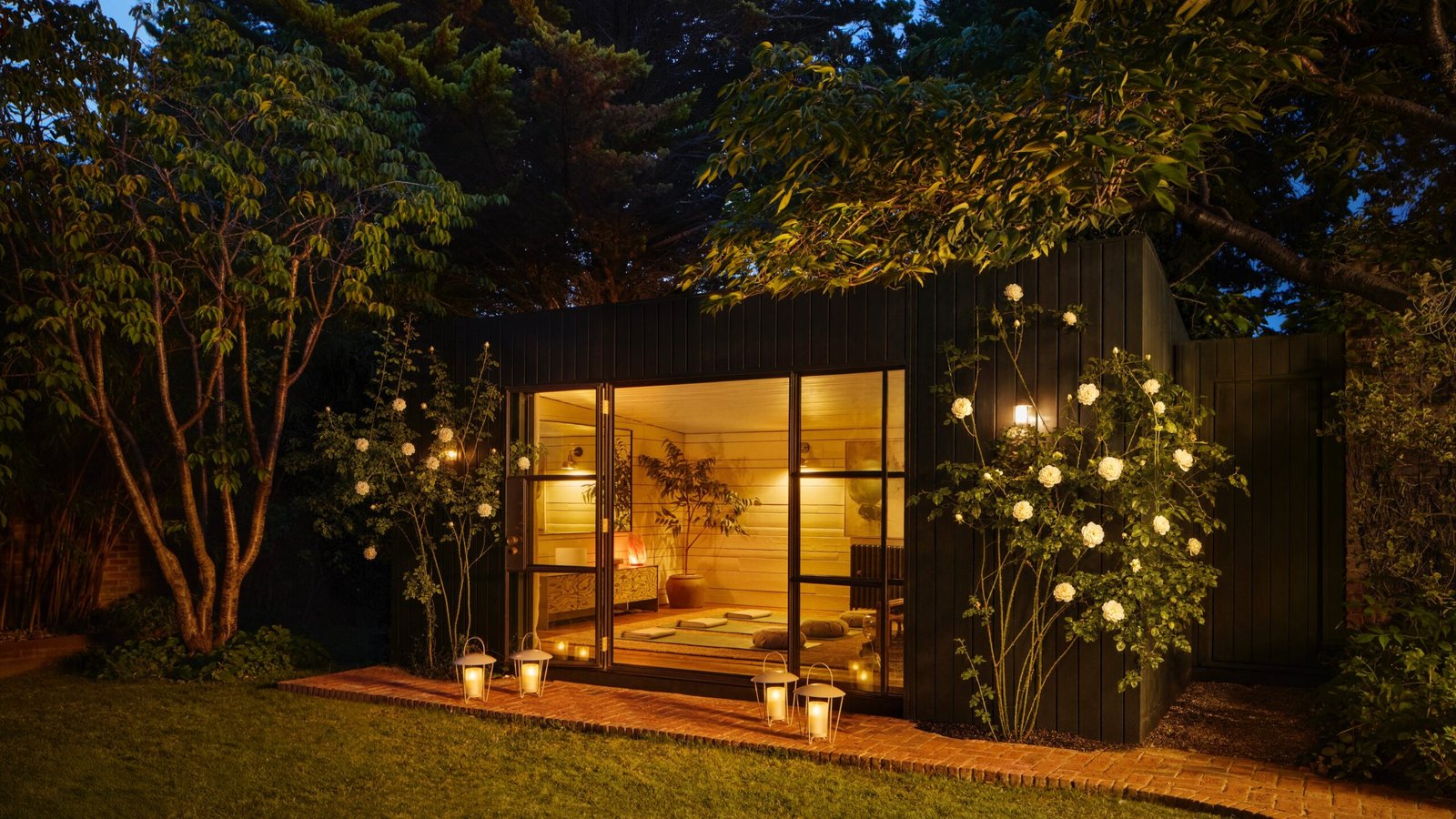 Wellness Studio at Dusk